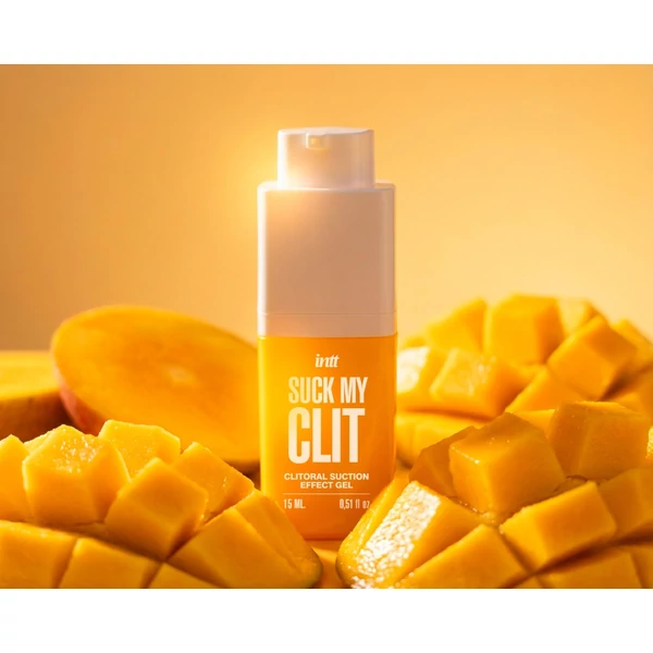 Stimuláló zselé Suck my clit tropical mango