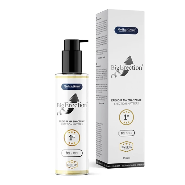 Eekció gél Medica-Group - Big Erection Gel - 150 ml