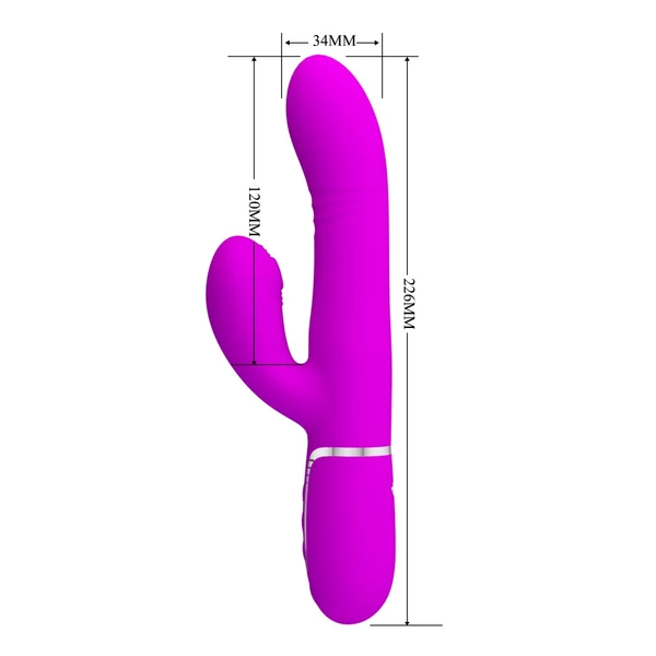 Csiklóizgatós vibrátor Pretty love mariana twinkled tenderness purple