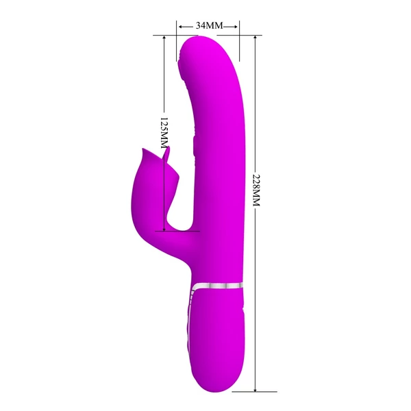 Csiklóizgatós vibrátor Pretty love gigi twinkled tenderness purple