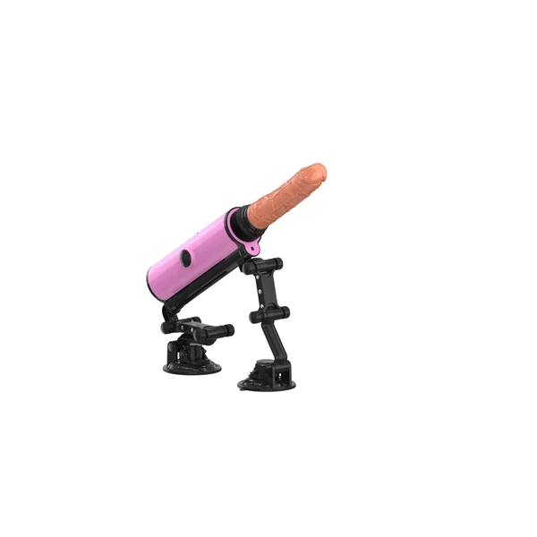 Távirányítós szexgép melegítős funkcióval Sex Machine VIII