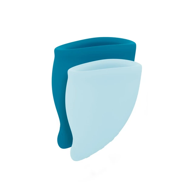 Menstruációs kehely szett Fun Cup Explore Kit - Multicolored Turquoise