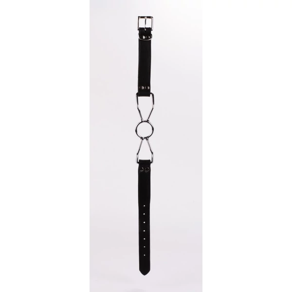 Fém szájpecek Stainless Steel Mouth Piece Black