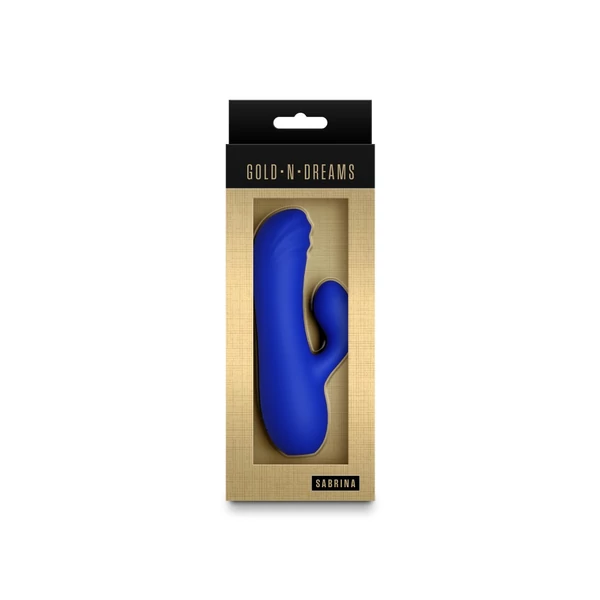 Csiklóizgató karos nyúl vibrátor - Gold-n-dreams Sabrina sapphire