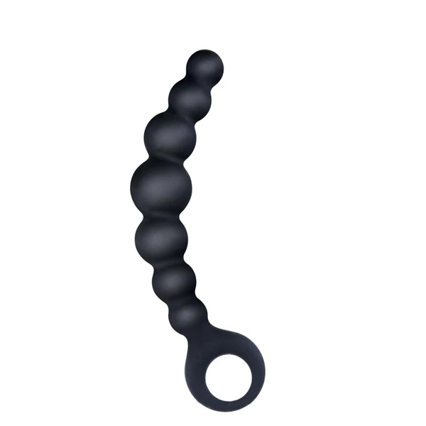 Anális golyósor 18,5 cm  Arse Beads 7" Ribbed Silicone Anal Beads I