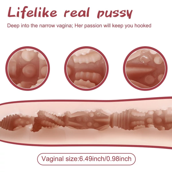 Távirányítós vibrációs vagina és ánusz Julie Masturbator