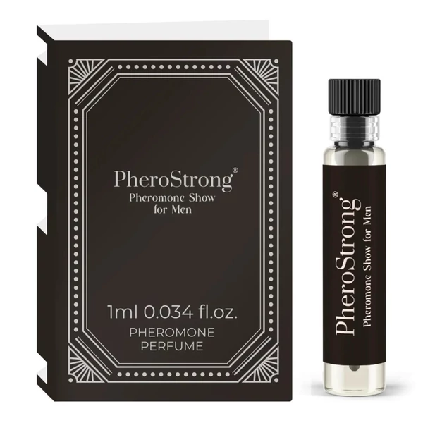 Feromon parfüm férfiaknak Pherostrong pheromone show for men - 1 ml