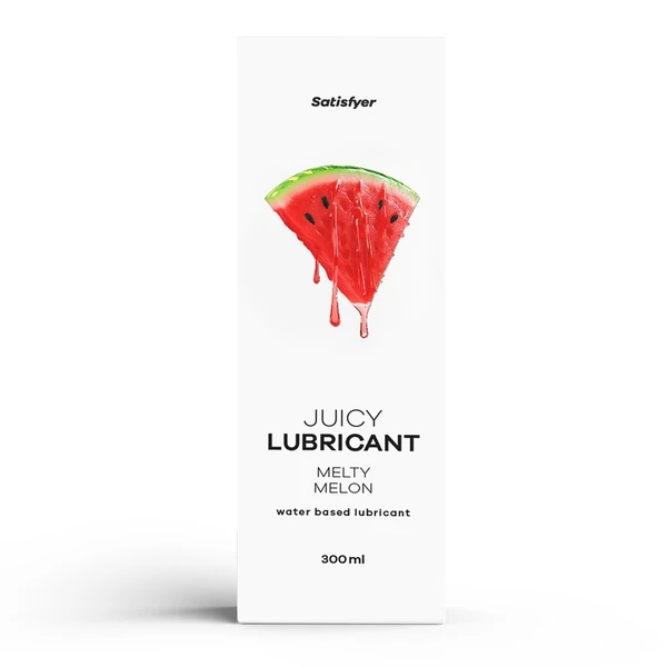 Görögdinnye aromájú vízbázisú síkosító Juicy Lubricant, 300 ml (water) - Melty Melon
