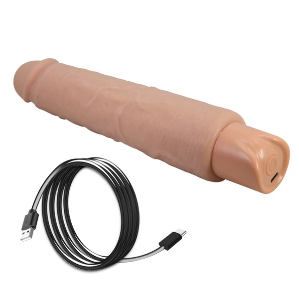 Realisztikus vibrátor Pretty Love Soren Flesh 25 cm
