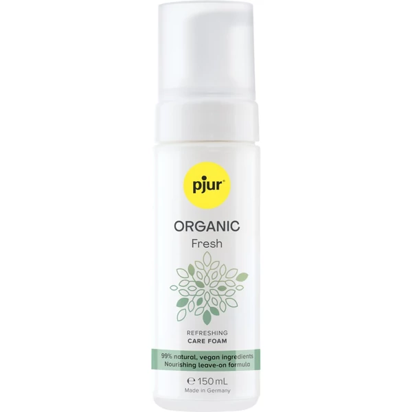 Bőrtisztító hab pjur ORGANIC Fresh - 150 ml