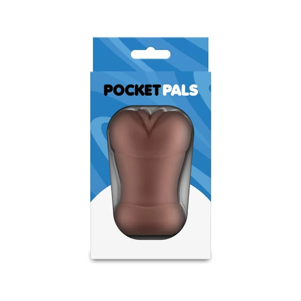 Vagina maszturbátor barna Pocket pals - vagina stroker - brown