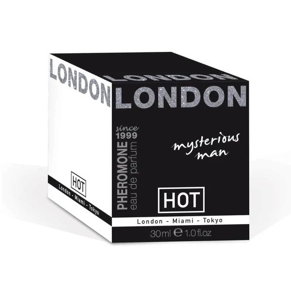 Parfüm feromonnal férfiaknak Hot pheromone perfume london mysterious man 30 ml