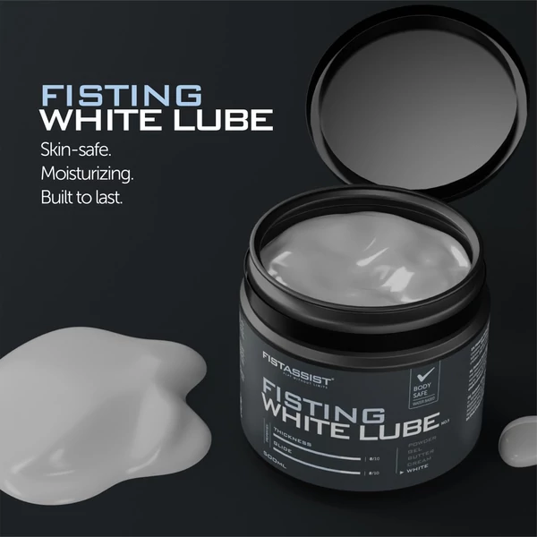 Síkosító öklözéshez Fist assist fisting white lube 500ml