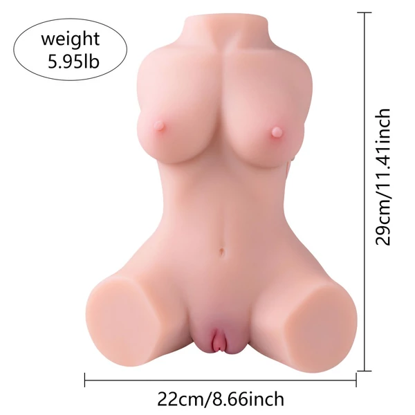 Vibrációs női torzó Susie vibrating masturbator
