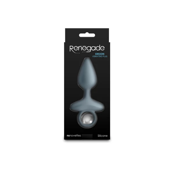 Vibrációs análplug Renegade Orion Gray