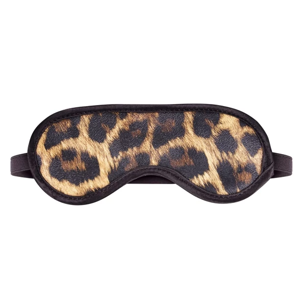 Leopárd mintás szemmaszk - Leopard eye mask