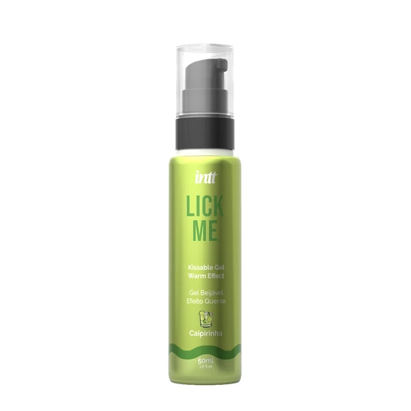 Melegítős csókálló ízesített orálgél Lick me caipirinha