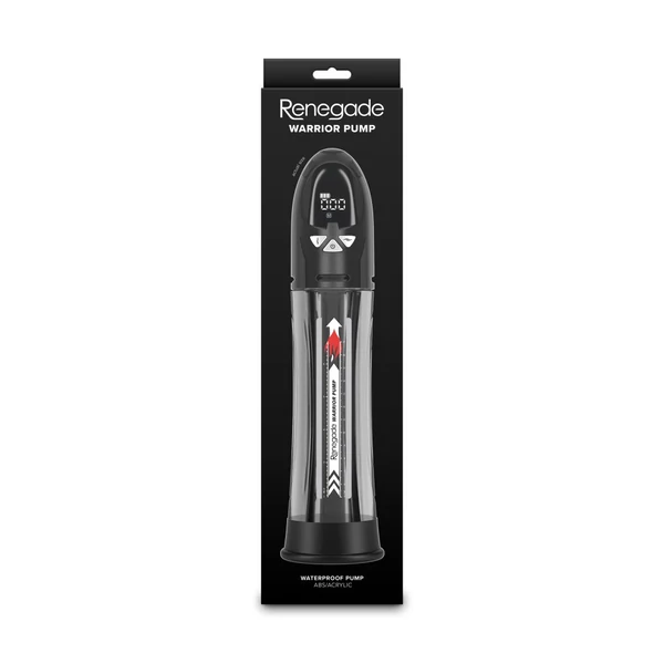 Tölthető, automata péniszpumpa Renegade - Warrior Pump - Black