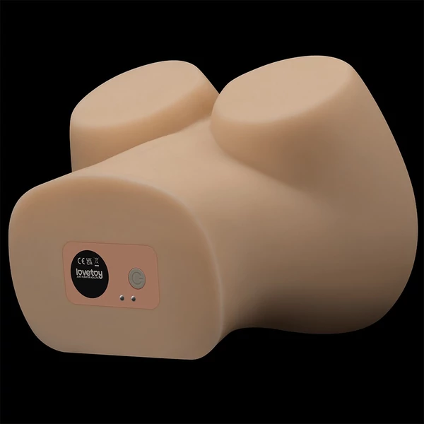 Realisztikus  ánusz, vagina maszturbátor Streetgirl's dual motor sensation pulse