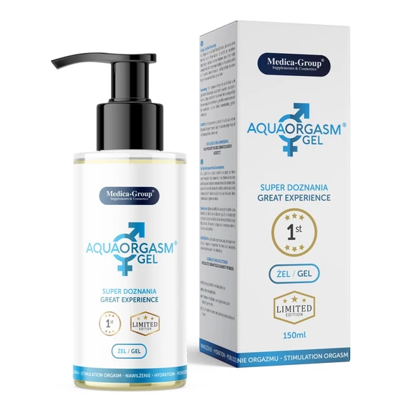 Síkosító, hidratáló Aqua orgasm gel - 150 ml