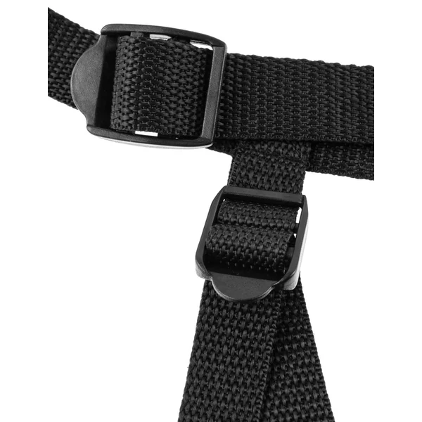 Heveder felköthető dildókhoz Stay-put harness  black