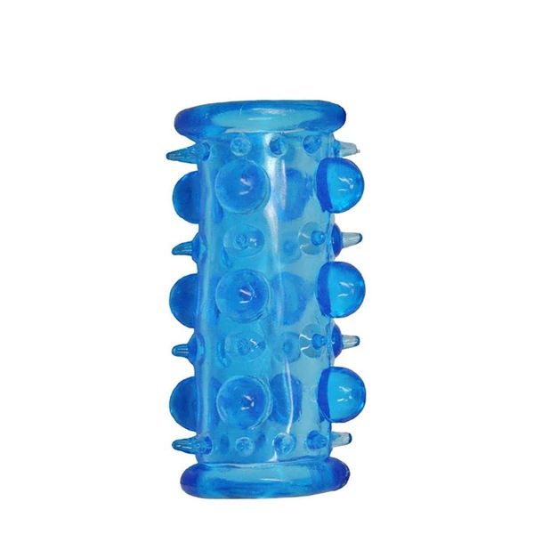 Gyöngyös kék péniszmandzsetta Lust Cluster Blue