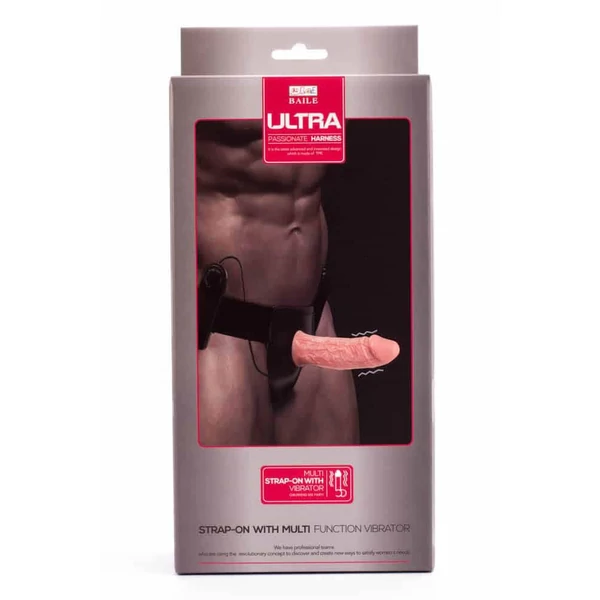 Ultra strap-on felcsatolható üreges vibrátor