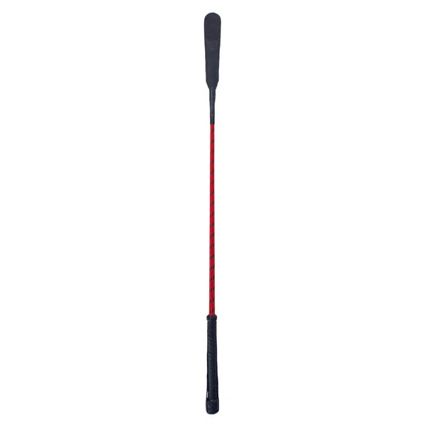 Lovaglópálca fekete és piros 66 cm