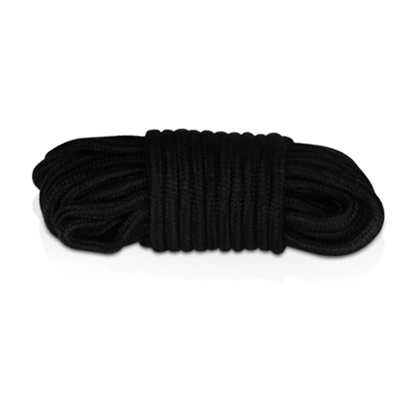 Kötözéshez kötél fekete Fetish Bondage
