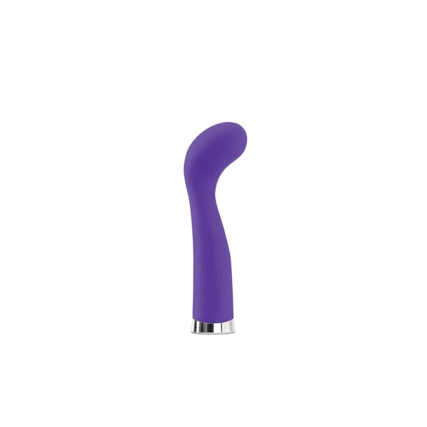 Szilikon g-pont vibrátor Luxe Belle G-Spot Seven Purple 17,5 cm