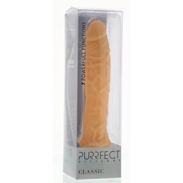 Purfect silicone classic 8,5 inc bőrhatású vibrátor