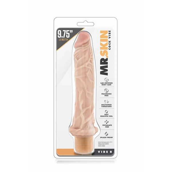 Puha bevonatú realisztikus vibrátor B Yours Vibe 24 cm