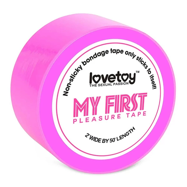 My first non-sticky bondage tape