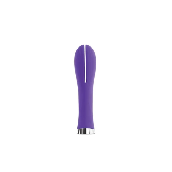Kétágú vibrátor Luxe Juliet Dual Seven Purple