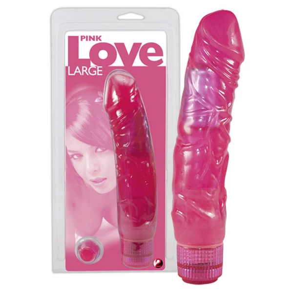 Szilikon vibrátor Pink Love