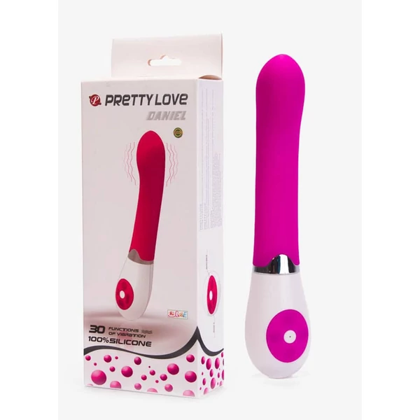 Szilikon g-pont vibrátor Pretty Love Daniel Purple