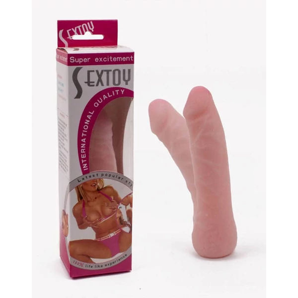 Hajlítható dildó Sextoy Cyber Dong Flesh 16cm