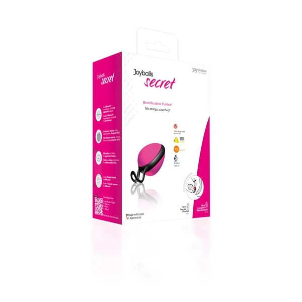 Hüvelygolyó Joyballs secret single pink black