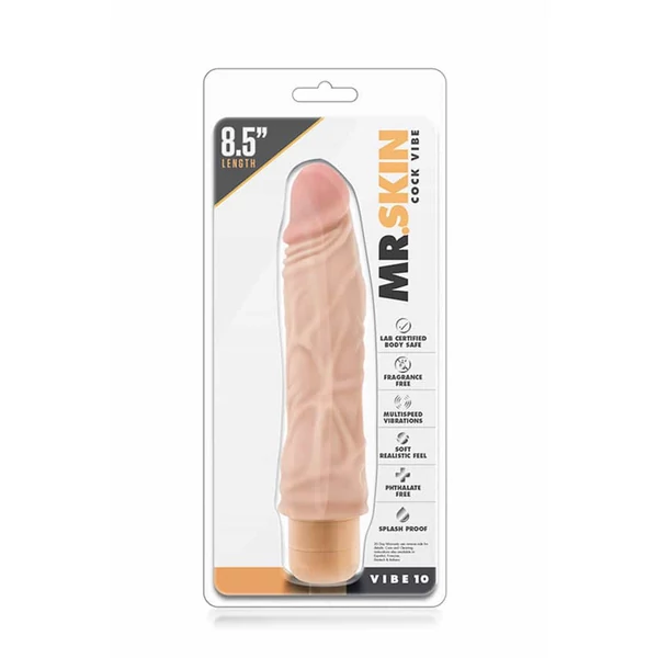 Vibrátor realisztikus Mr. skin cock vibe 10