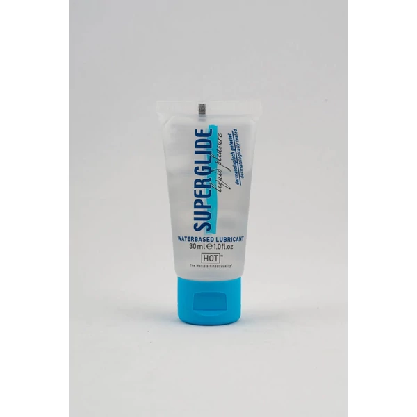 Vízbázisú síkosító HOT Superglide Liquid Pleasure - waterbased lubricant 30 ml