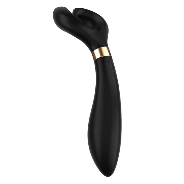 Forgófejes kétágú uniszex multivibrátor Satisfyer Endless Fun (Black)