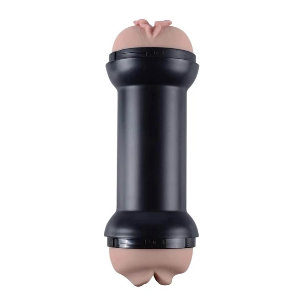 Kétoldalú vagina és száj maszturbátor Training Master Double Side Stroker Pussy and Mouth Flesh
