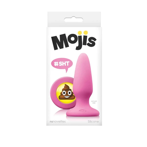 Análdugó szilikon rózsaszín Moji's - sht - medium - pink anál plug