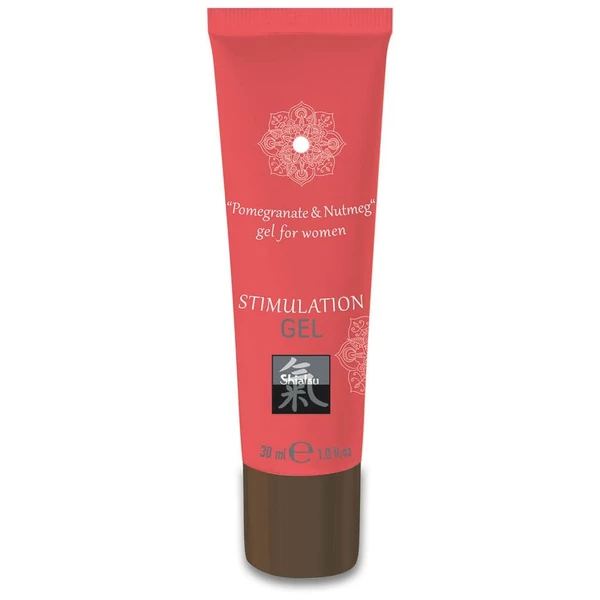 Stimulation gel - pomegranate & nutmeg 30 ml női vágyfokozó izgató