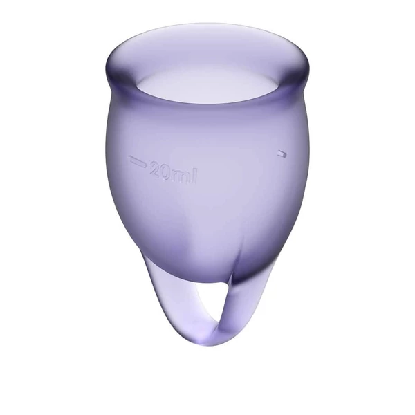Feel confident menstrual cup lilla