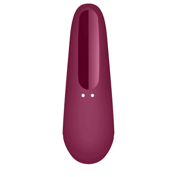 Okos vibrátor, akkus, vízálló csiklóizgató Curvy 1 rózsa vörös