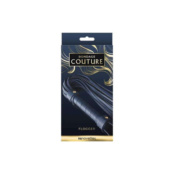 Korbács Bondage Couture kék
