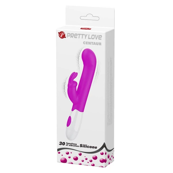 G-pont vibrátor nyuszis csiklóizgatókarral Pretty Love Centaur 