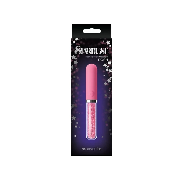 Rúdvibrátor Stardust - Posh - Pink 12,8 cm