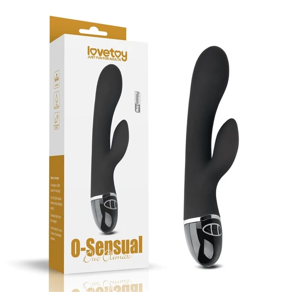 Csiklókaros szilikon O-sensual clit duo climax nyuszi vibrátor